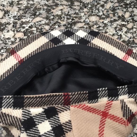 SOLD - Burberry Nova check newsboy hat - Picture 3 of 5